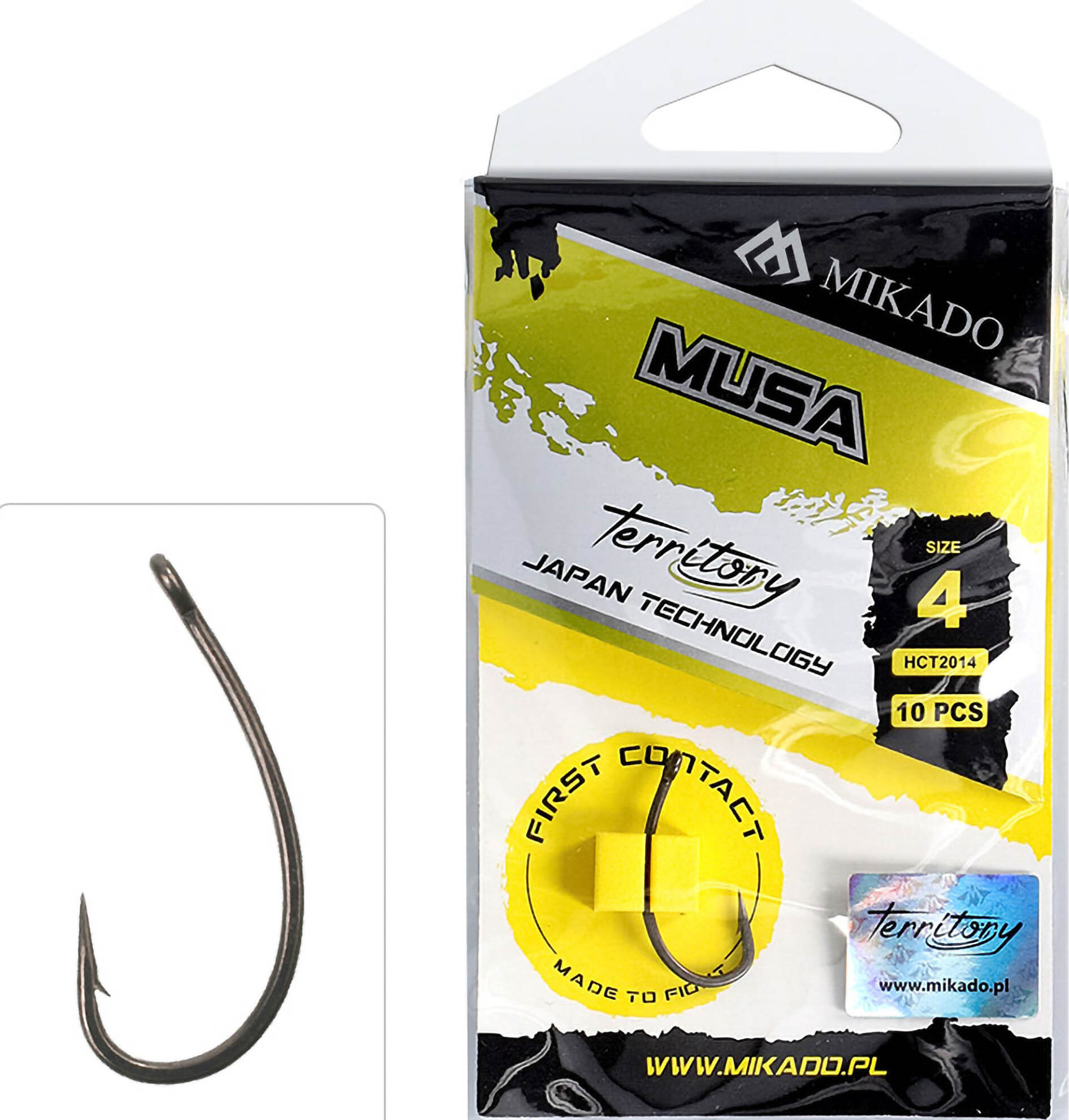 Mikado Territory Musa Haken ohne Widerhaken r. 2