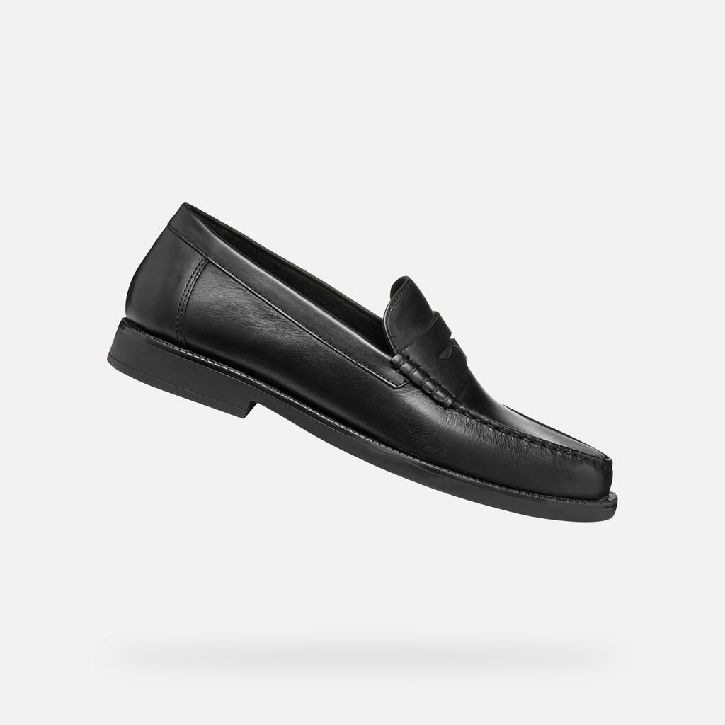 Geox Schwarze Herren-Loafer von Recanati 40 G002873__40