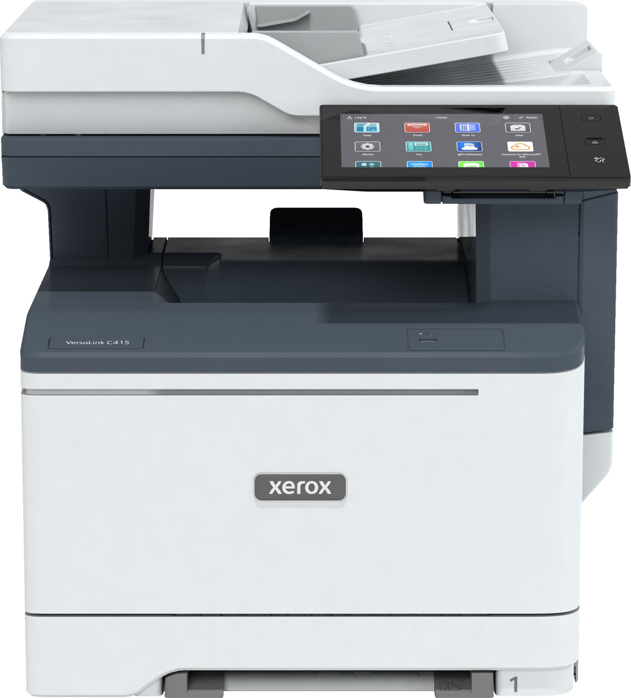 Xerox VersaLink C415V_DN, Laser, Farebná tlač, 1200 x 1200 DPI, A4, Priama tlač, Šedá, Biela