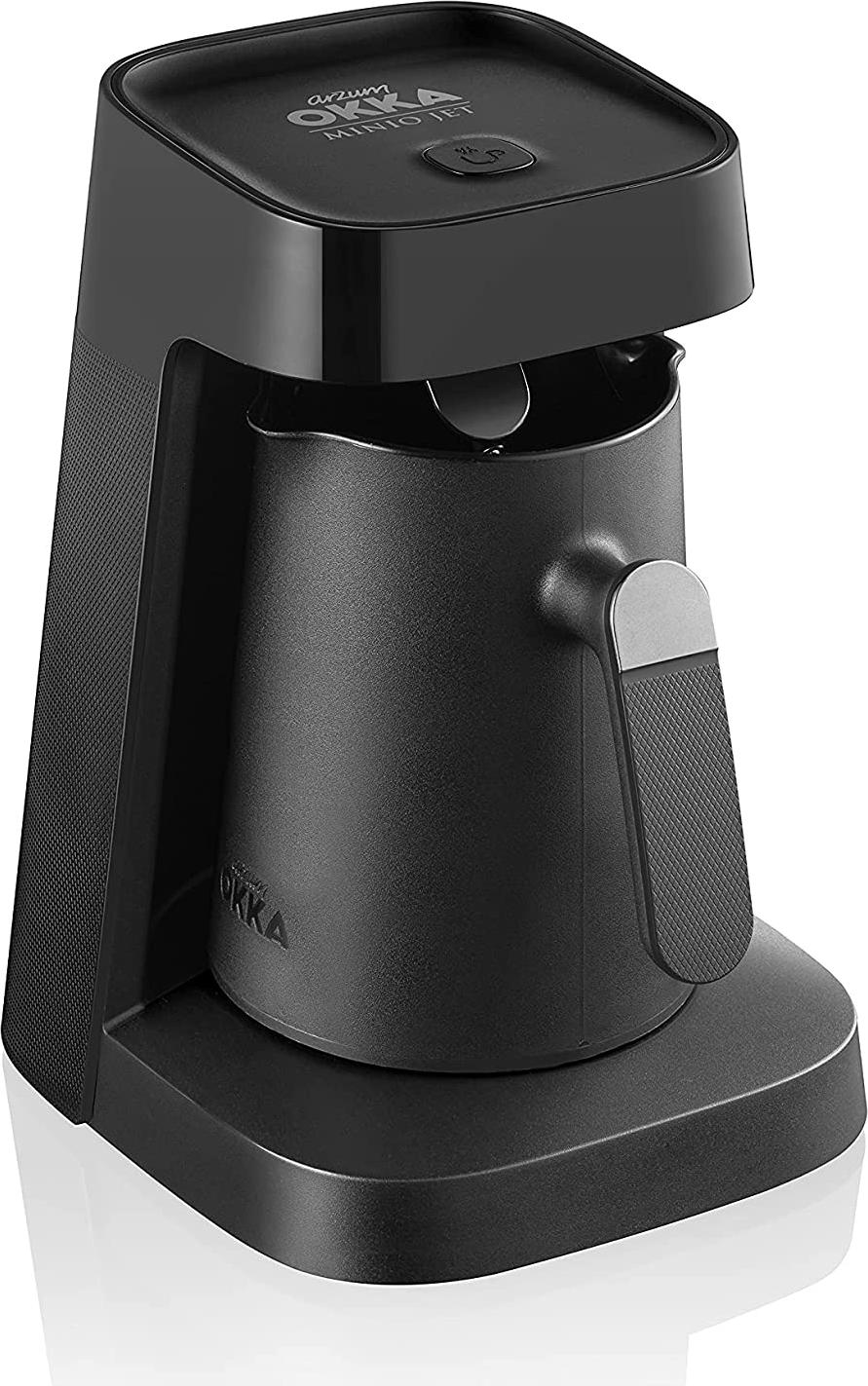 Arzum Okka Minio Jet Mokka Maschine Espressomaschine Mokkakocher Chrom Minio JET Chrom