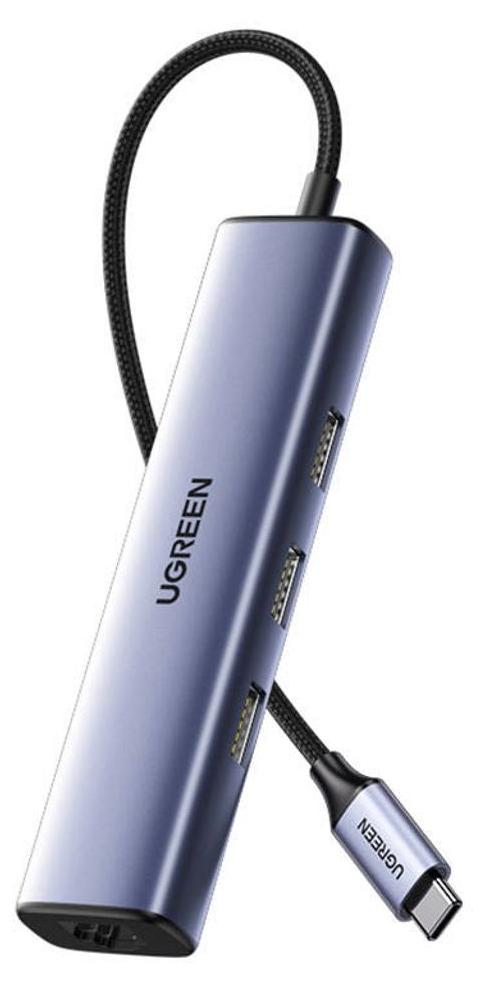 Ugreen 60600, Kábel, Thunderbolt 3, 1000 Mbit/s, Šedá, MacBook Pro, MacBook Air, iMac Pro, Mac Mini, iPad Pro 12.9, iPad Air 4, iPad mini 6 Galaxy..., Windows 10, Windows 11, Windows 8, Windows 8.1
