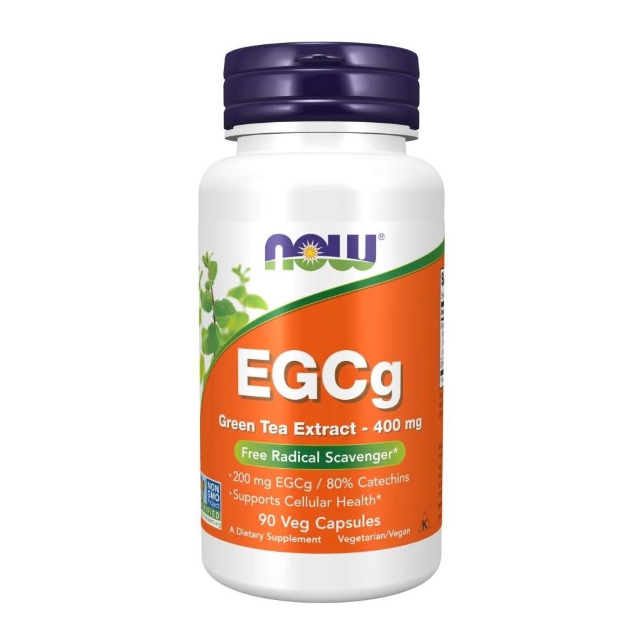 Now Foods EGCg Grüntee-Extrakt 400 mg - Grüntee-Extrakt 90 vegane Kapseln 4704