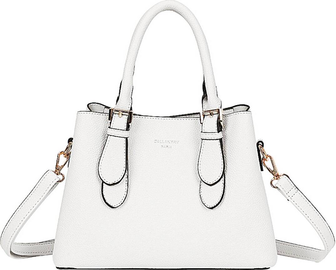 Gallantry Paris Gallantry, Handtasche für Damen Elegant, Weiß HB-1948-WH