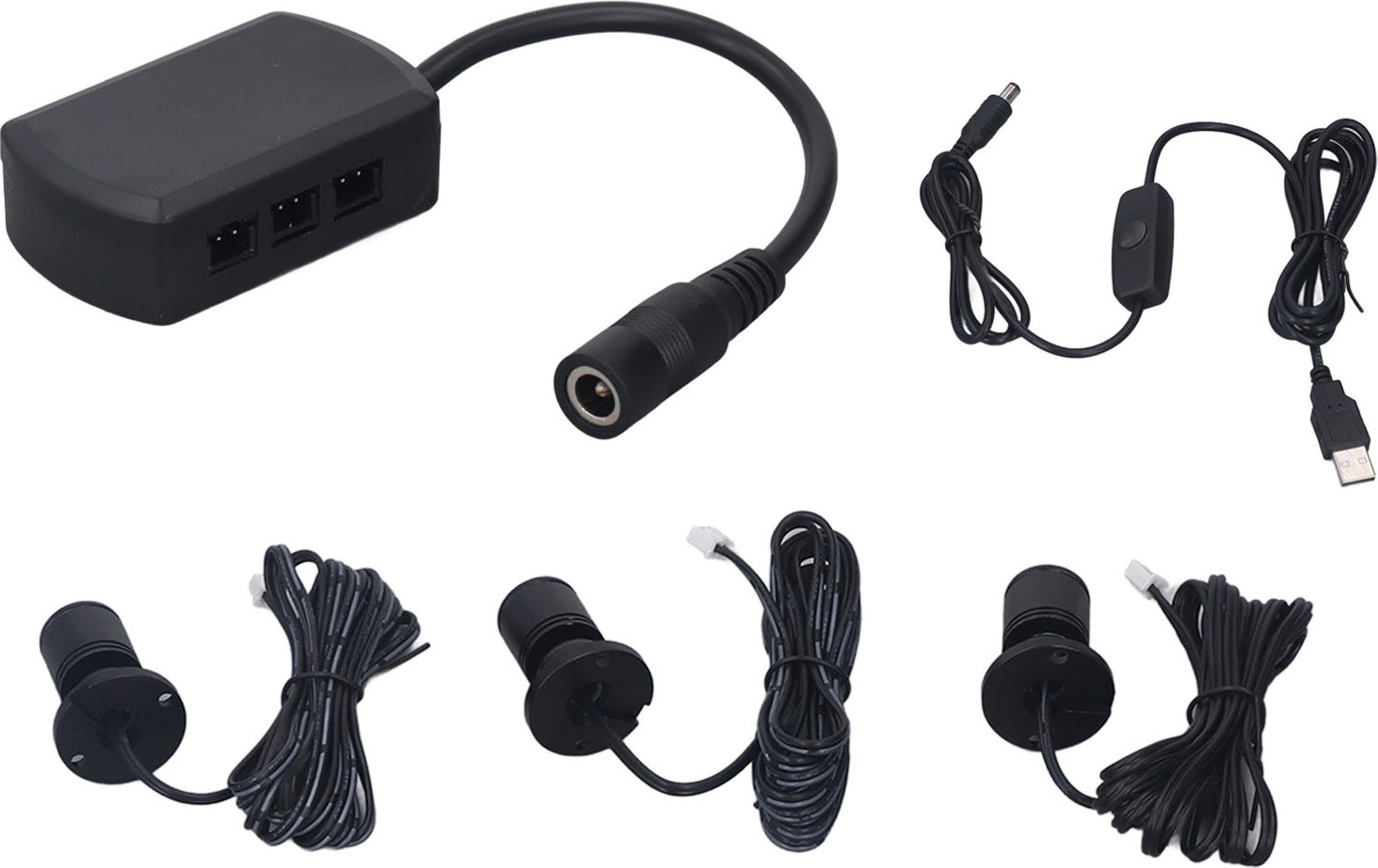 Mini LED bodové svetlá, malé šperky svetlo, mini kabinet svetlo, mini vitrína displej svetlo, mini reflektor svietidlo, USB bodové svetlo
