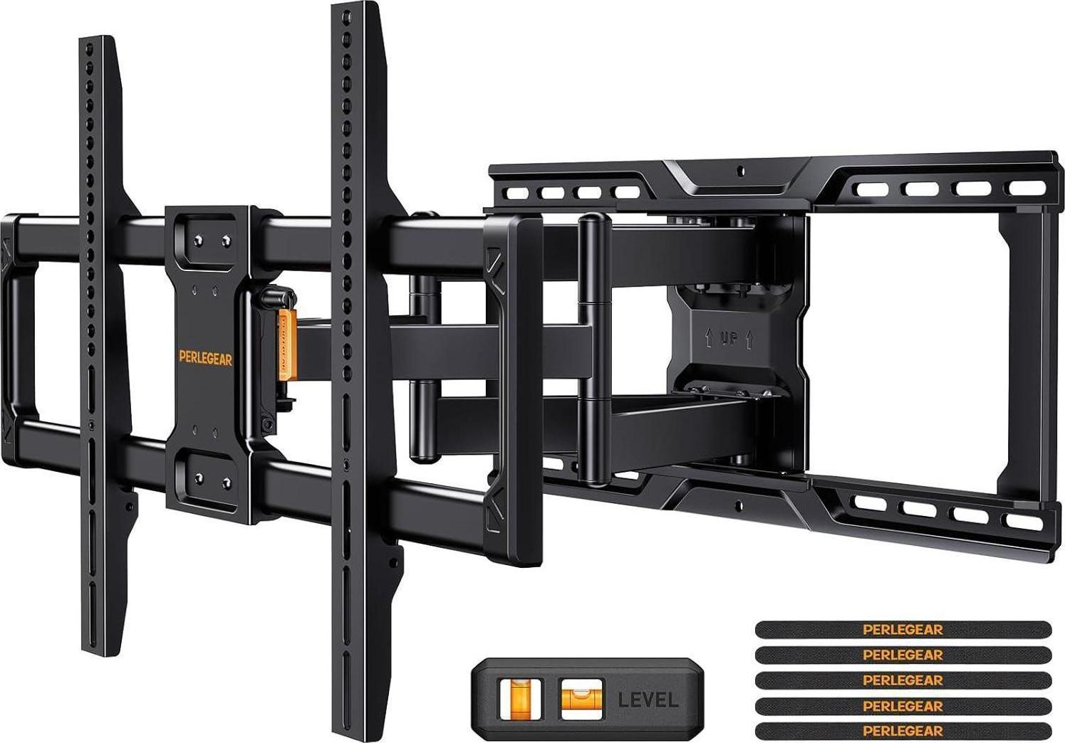Sonstige Perlegear vollbewegliche TV Wandhalterung bis 90 Zoll, 68KG, Max VESA 600x400mm