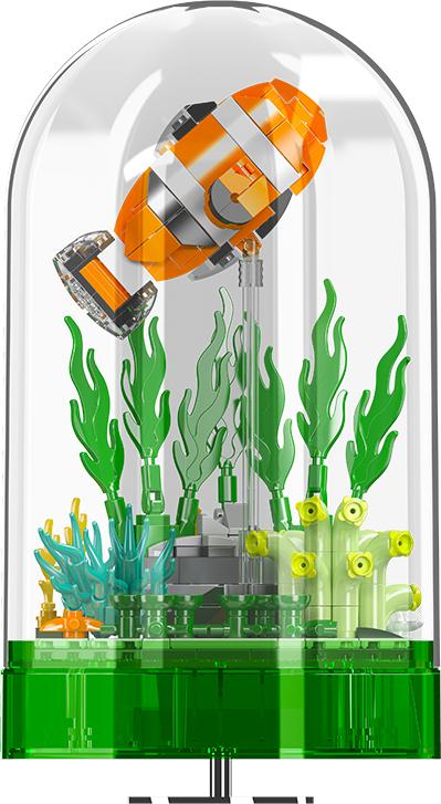 10102 - Clownfisch Spieluhr (Mould King)