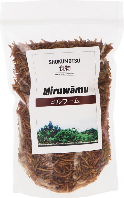 SHOKUMOTSU Miruwamu 20g - Mehlkäferlarven SHOKUMOTSU