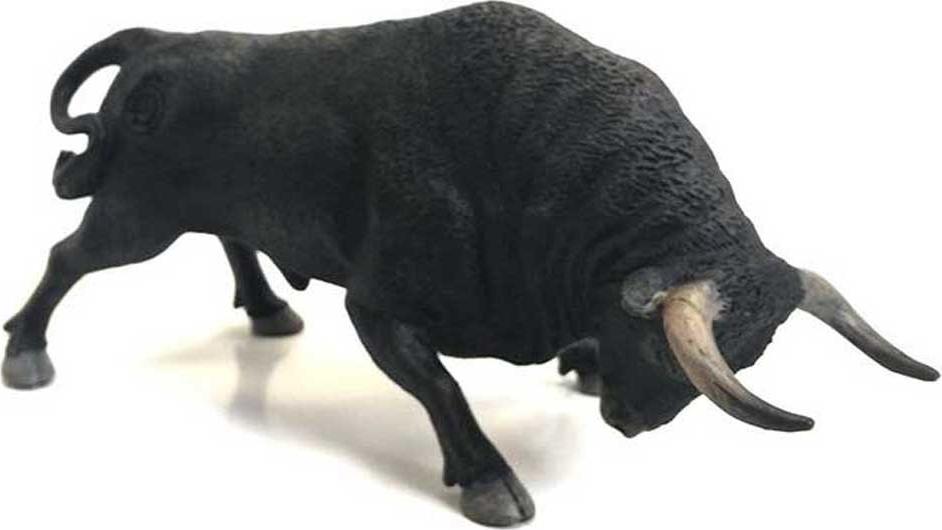Collecta Toro Bravo Schwarzer Zaino Angreifende Figur Schwarz 3-6 Years Schwarz 3-6 Years 90110101