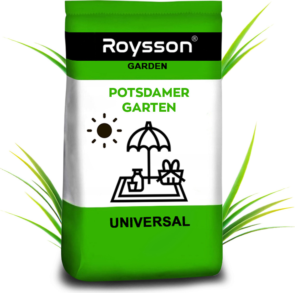 Roysson® 15 kg | Rasensamen | Trockenresistenter universeller Rasen