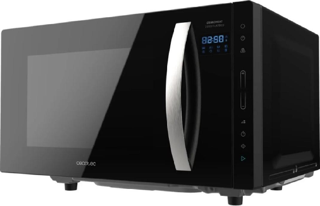 Cecotec GrandHeat 2300 Flachbett Touch Schwarz Solo Mikrowelle Arbeitsplatte 23 L 800 W 01360