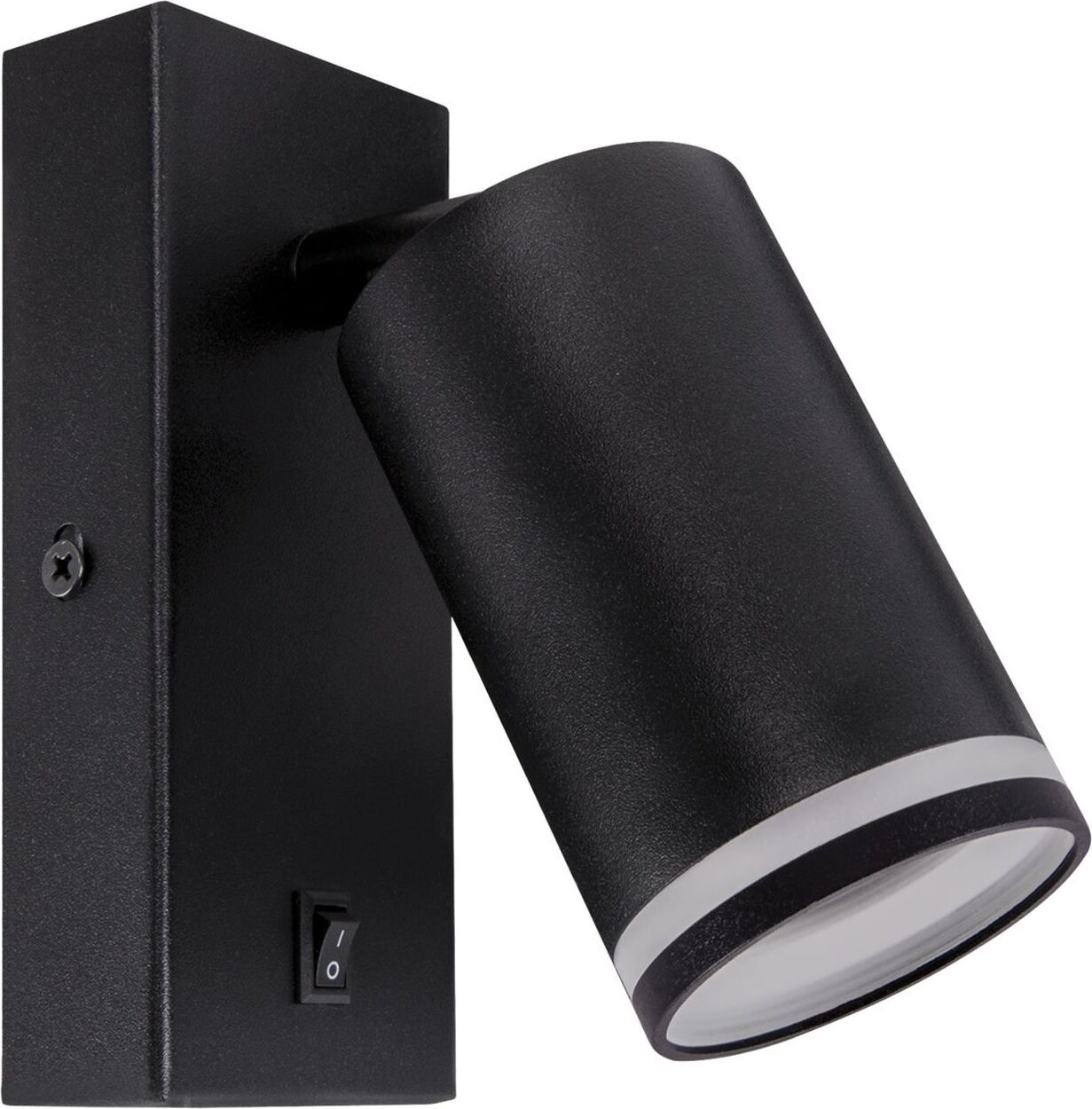 Licht-Erlebnisse Wandlampe Aluminium GU10 verstellbar Schwarz Wandleuchte