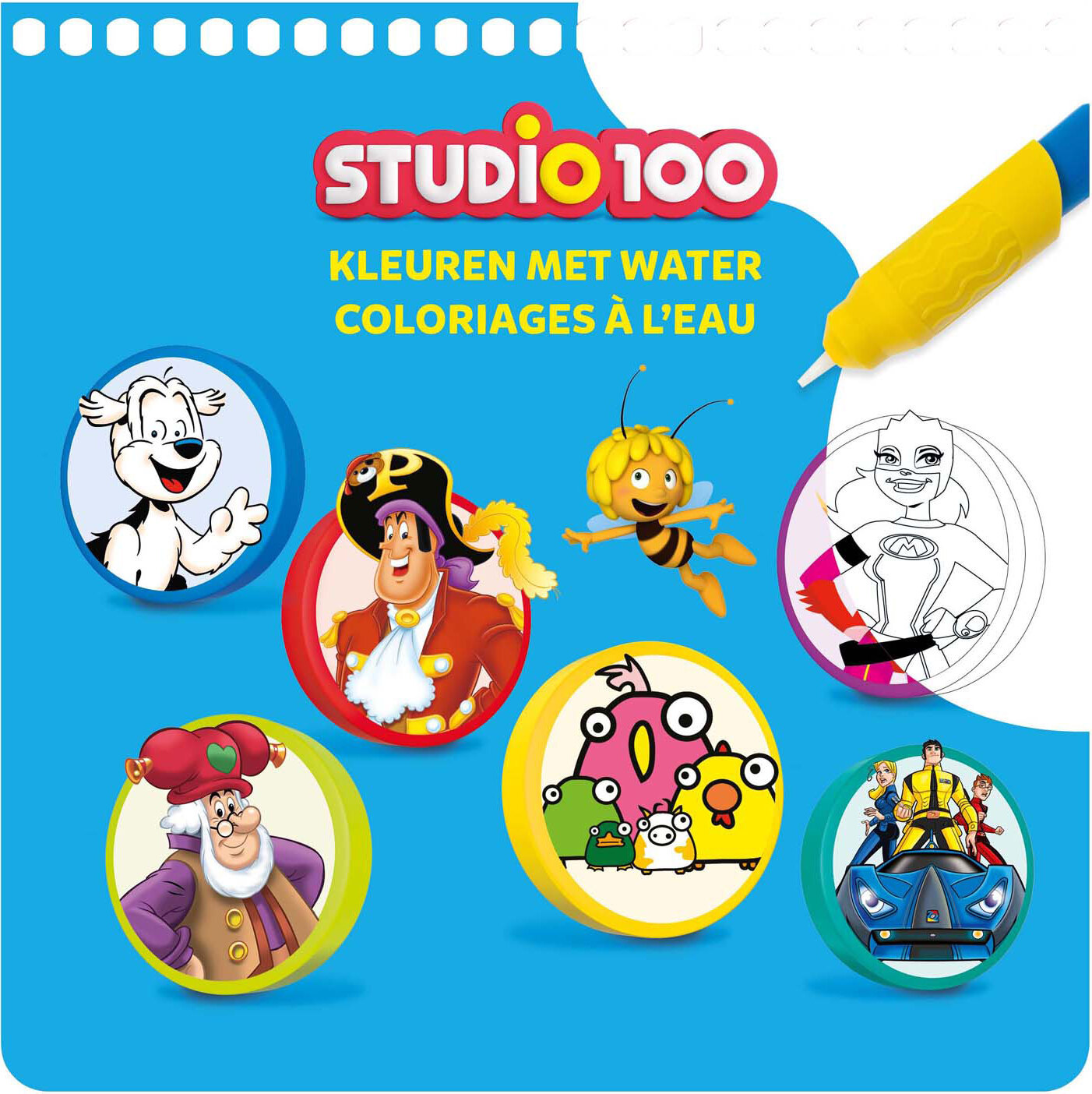 Malbuch Studio 100 – Malen mit Wasser BOST00001770