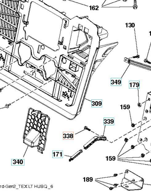 Schraube 5/16 - 18x88 CT 154 Husqvarna 583510201