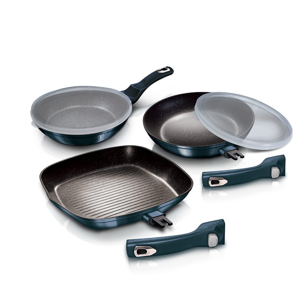 Fino a 56% su Set di 3 padelle Royalty Line