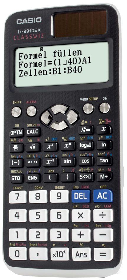 FX 991 DE X für Modell Schutztasche für Taschenrechner von Casio 