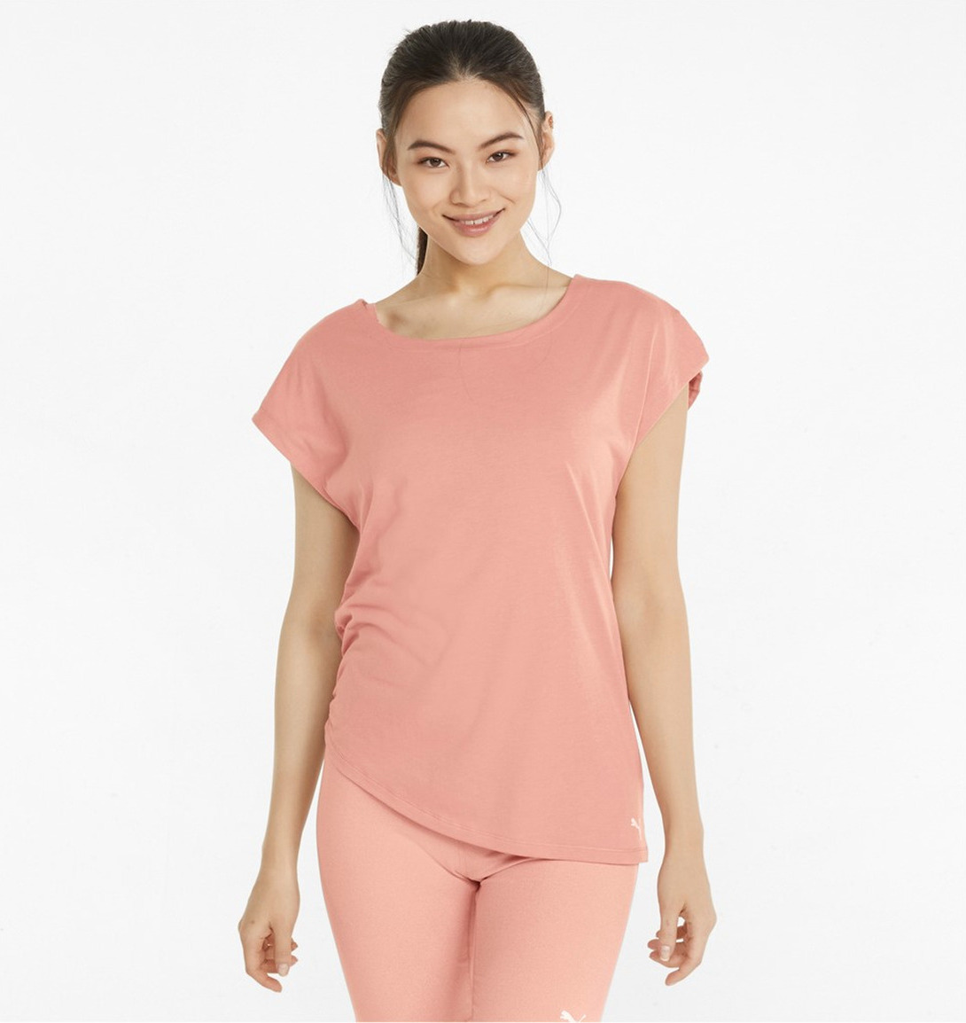 Damen T-Shirt Puma STUDIO FOUNDATION TEE XS Hellrosa