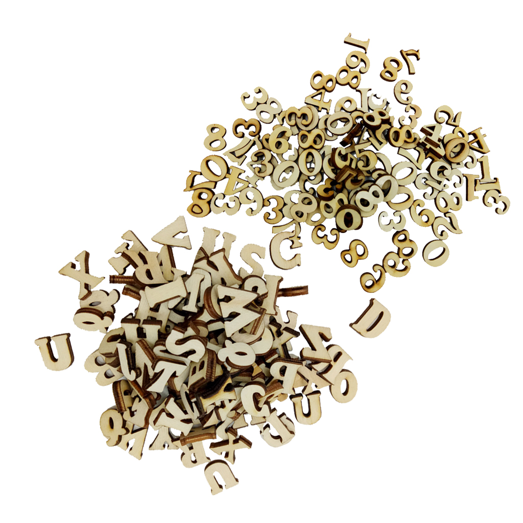 400er Set Natur Buchstabe Zahlen Nummer Kaufland.de