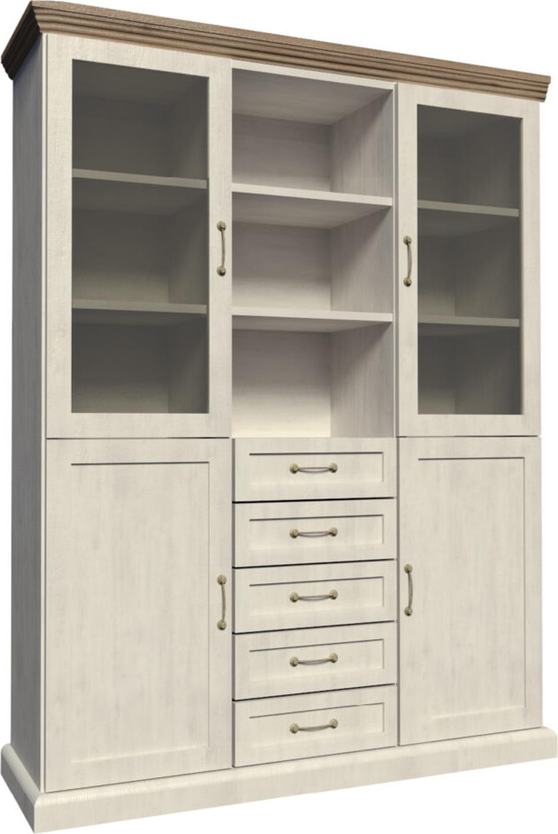 Küchenschrank Anrichte Regalschrank Vitrinenschrank Schubladen Große