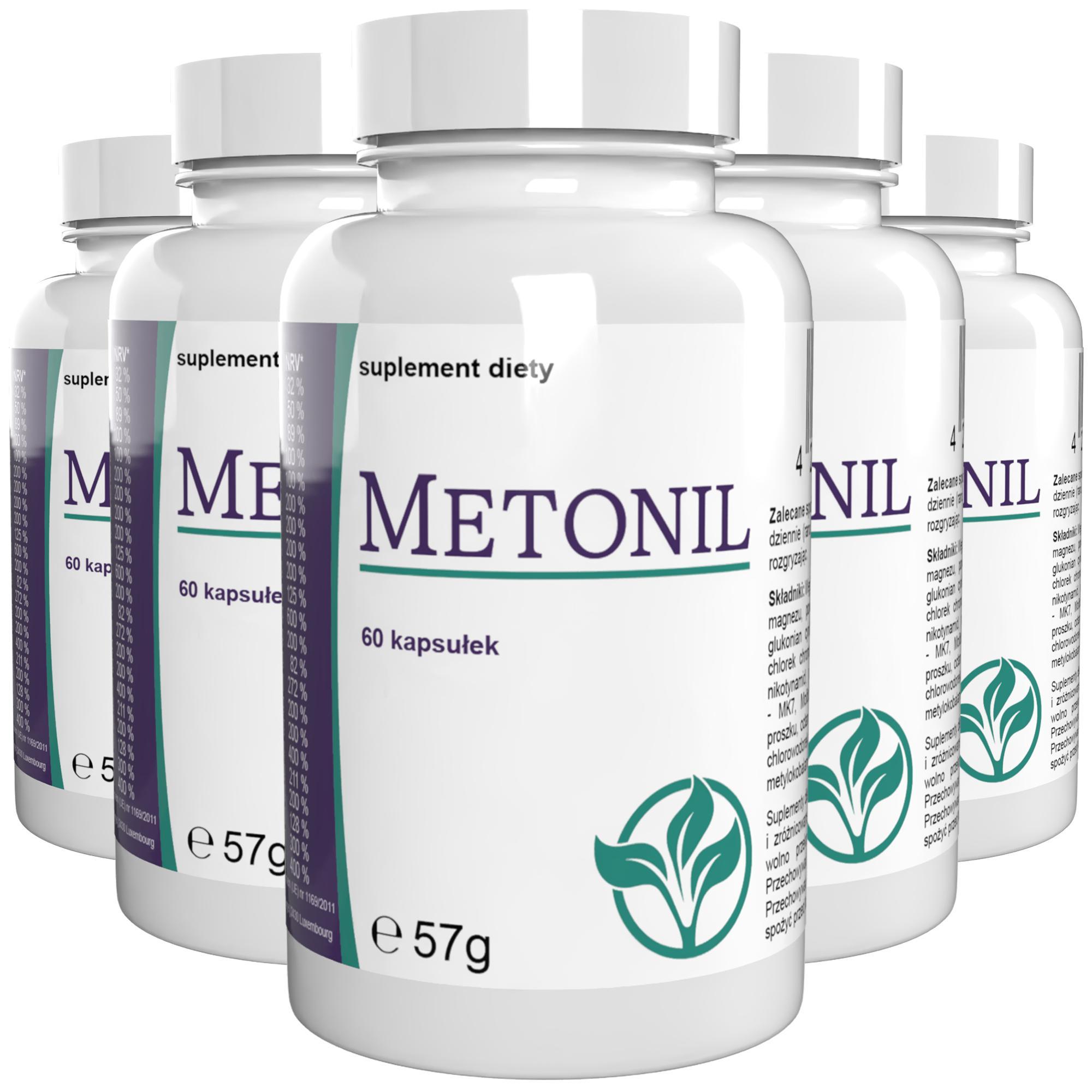 IncHealth Inter GmbH Metonil - 300 Kapseln (5x 60 Kapseln), 5er Pack Metonil-mv5