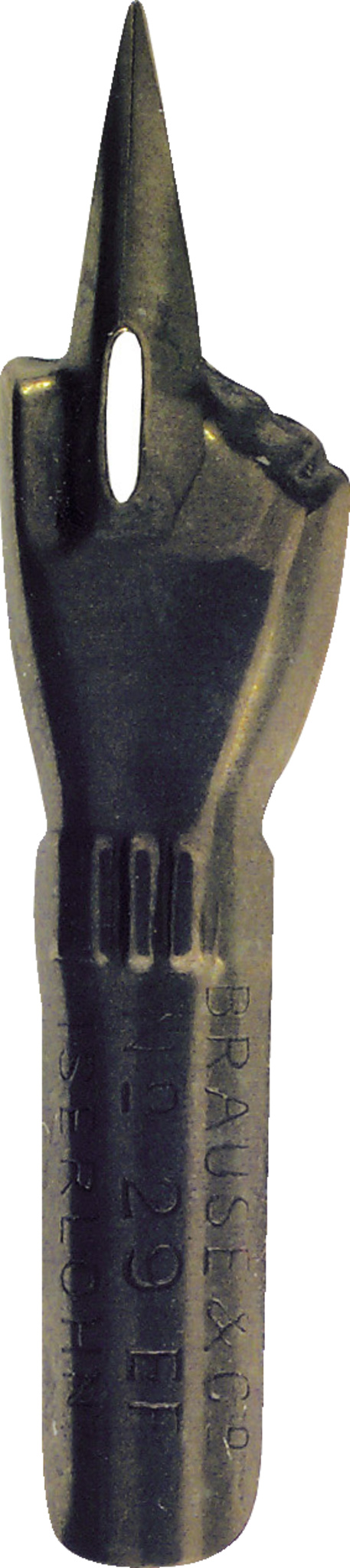 Brause Schachtel mit 50 Schreibfedern Fingerfeder 29B