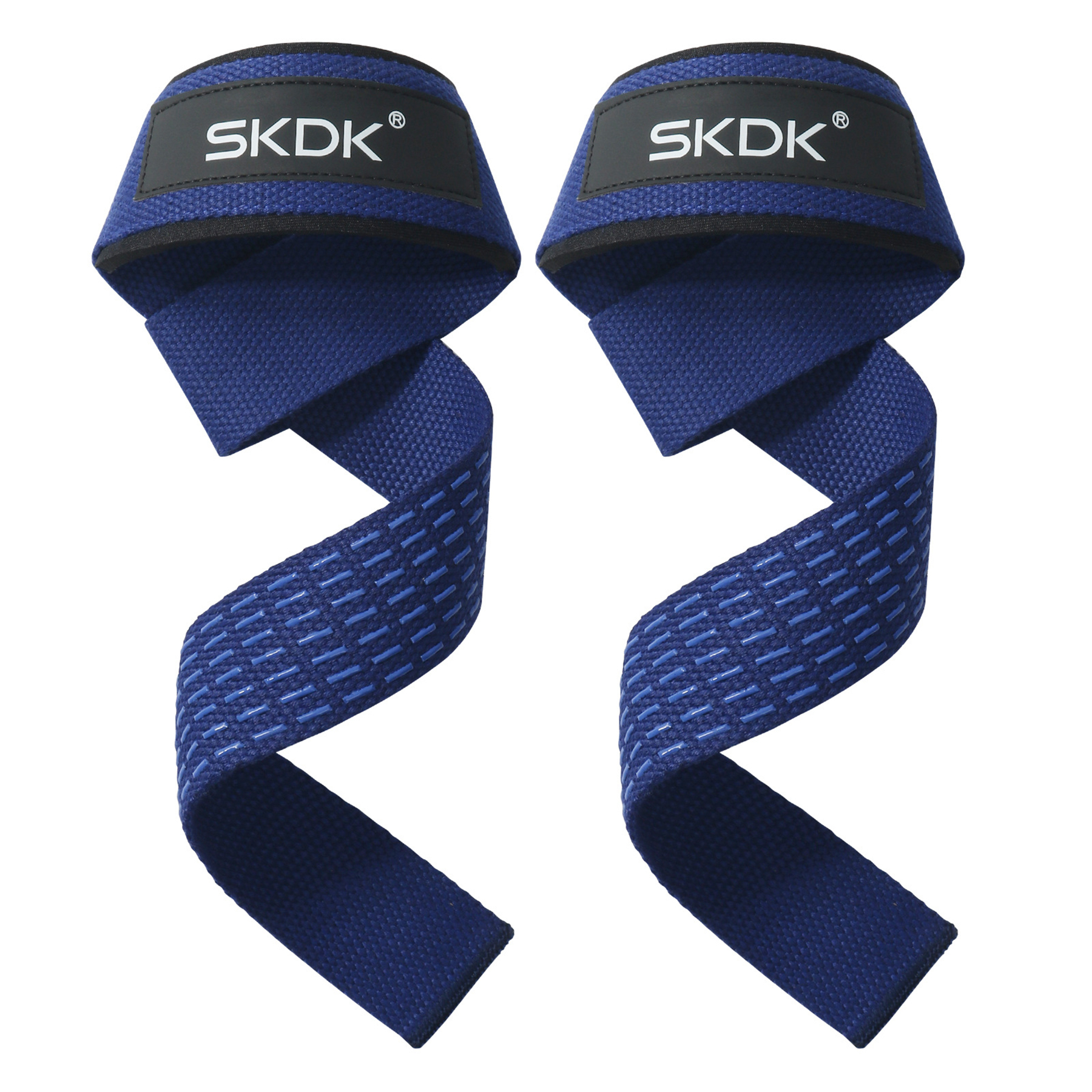 Senmudi Zughilfen 1 Paar ,zughilfen Bodybuilding,Lifting Straps für Krafttraining,Bodybuilding Fitness,zughilfen krafttraining Frauen&Männer (Blau)