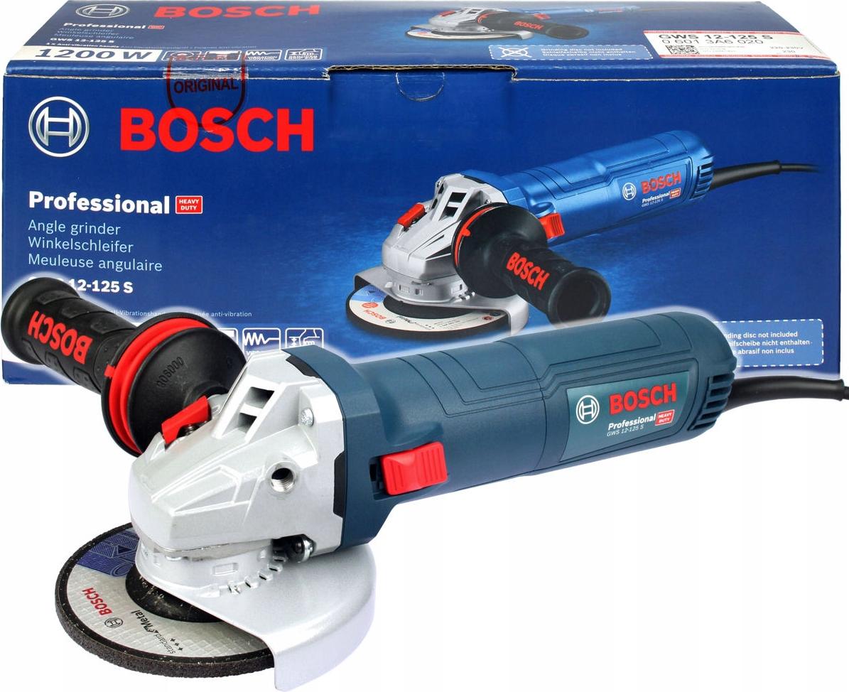 Winkelschleifer Bosch 1200W 125Mm Rückschlagstopp Vibrationskontrollsystem 06013A6101