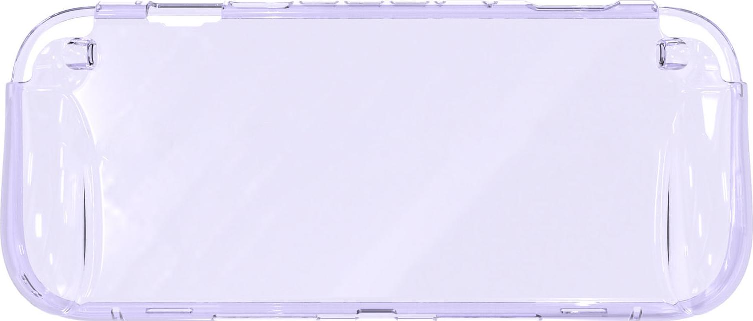 Coque de protection transparente noire pour console de jeu Sony
