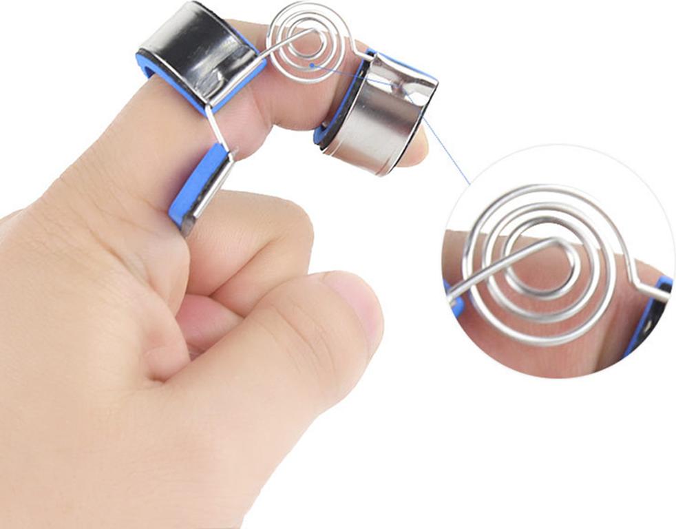 Fokelyi Fingergelenk-Trainingsschiene, Orthese zur Rehabilitation bei Fingerkontrakturen, Schutzausrüstung KAU-ED-LYS-PH-20260107-84