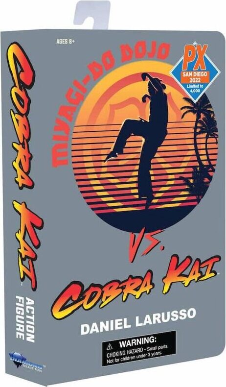 Diamond Select Daniel Larusso Cobra Kai Sdcc 2022 Exklusiv 18 Cm Mehrfarbig Mehrfarbig One Size