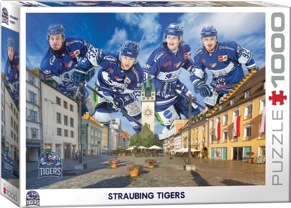 EUROGRAPHICS Puzzle Straubing Tigers 1000 dílků