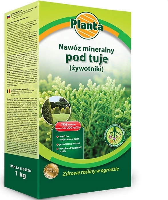 Mineraldünger für Thuja Planta 1 kg