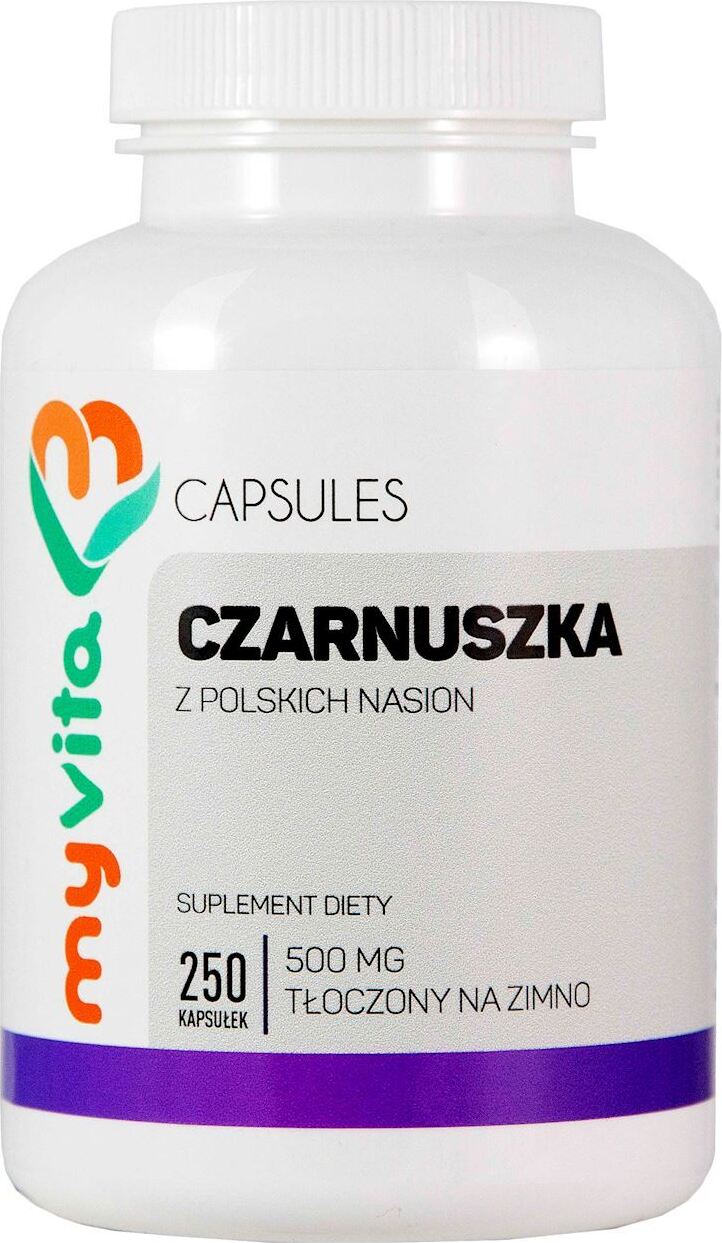 MyVita Schwarzkümmelöl in Kapseln 500 mg, 250 Kapseln.
