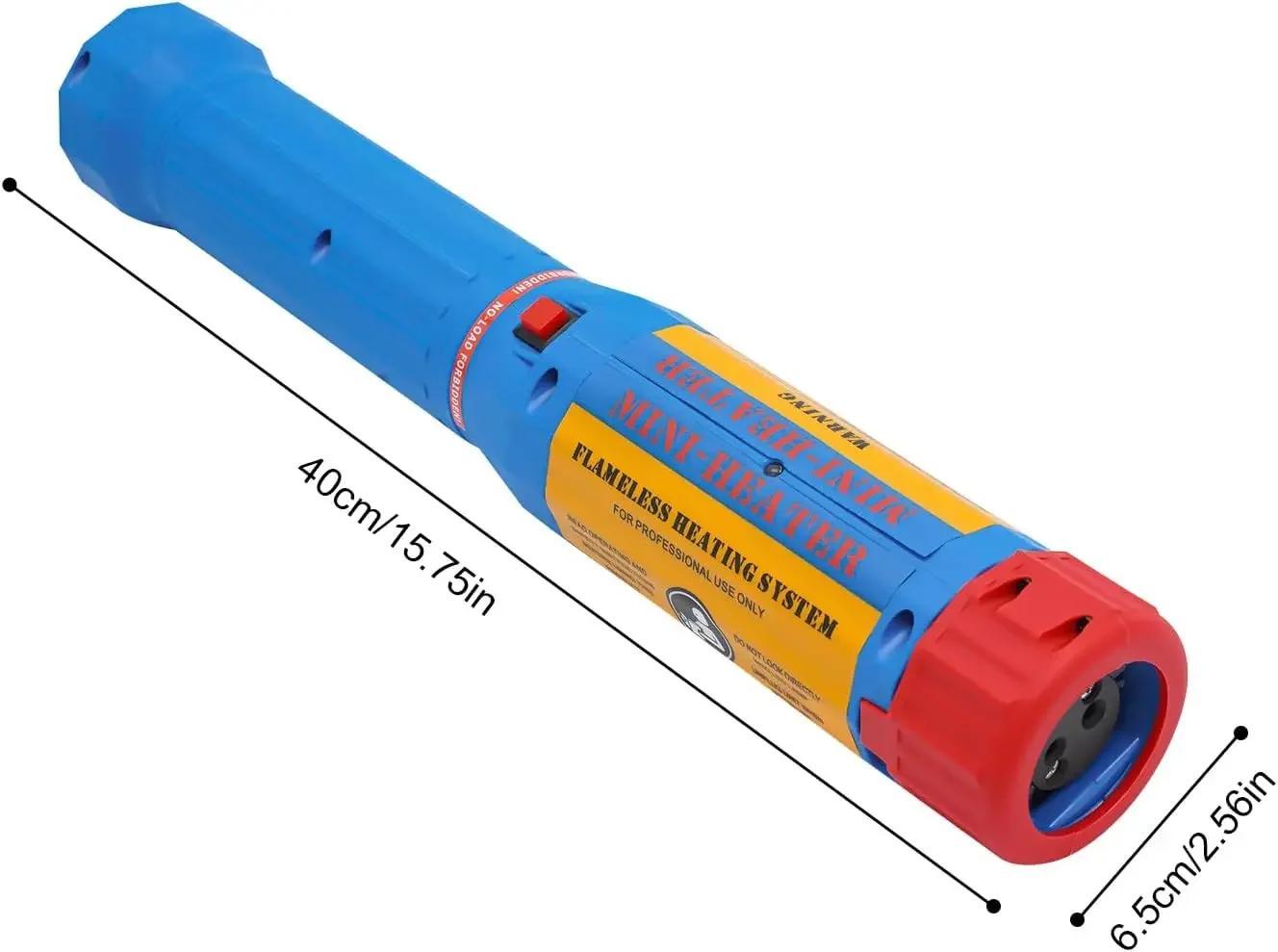 StarTech Magnetischer Induktionsheizer - Induktionsheizer-Set - 1100 W, 220 V - 8 Heizspulen - Für kleine Stahl- & Eisenteile, Kfz & Maschinen - Blau