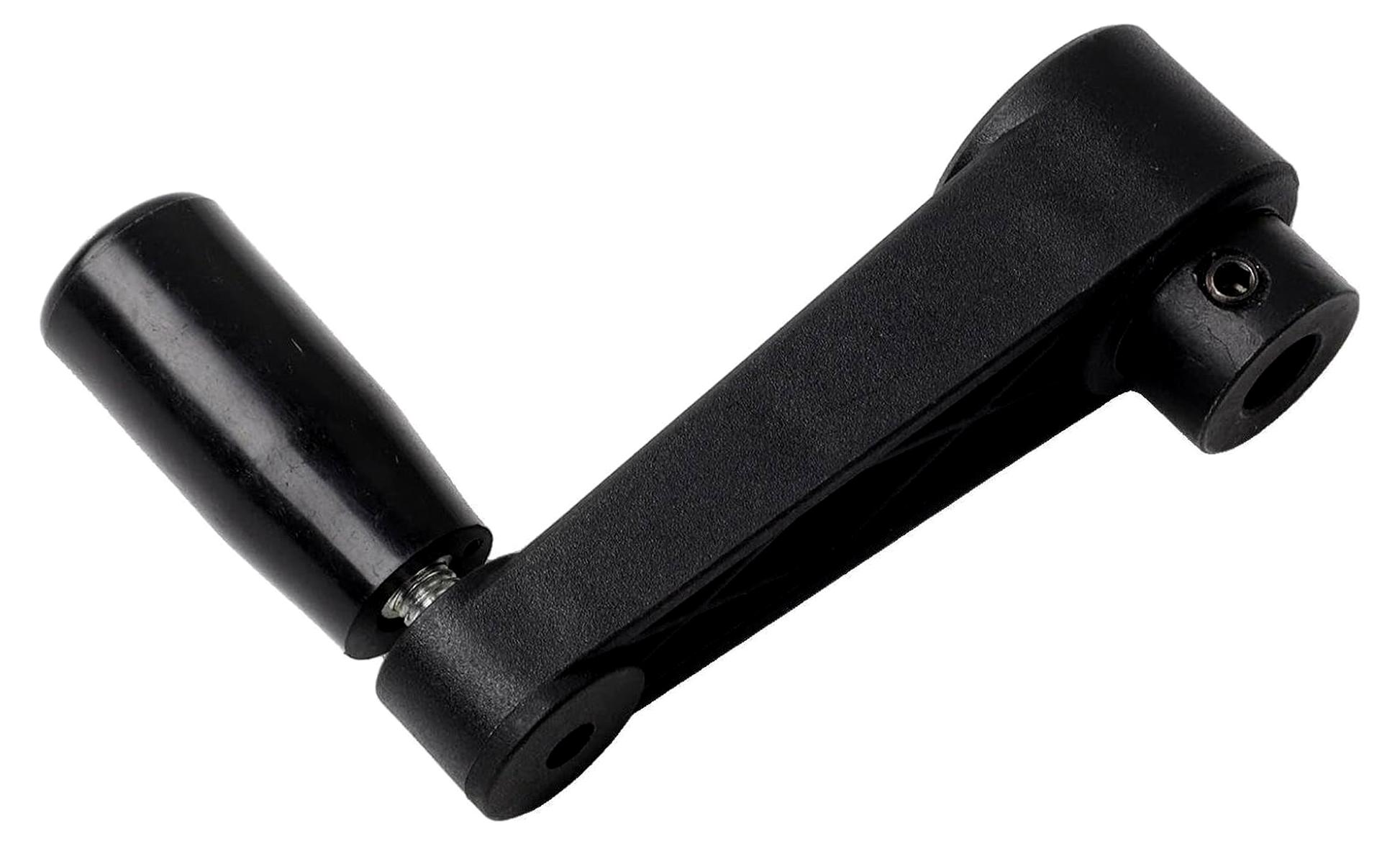 Markenlos Kurbel mit rundem Loch, 8 mm, 10 mm, 12 mm, 16 mm, für Handkurbelgeneratoren und mechanische Geräte