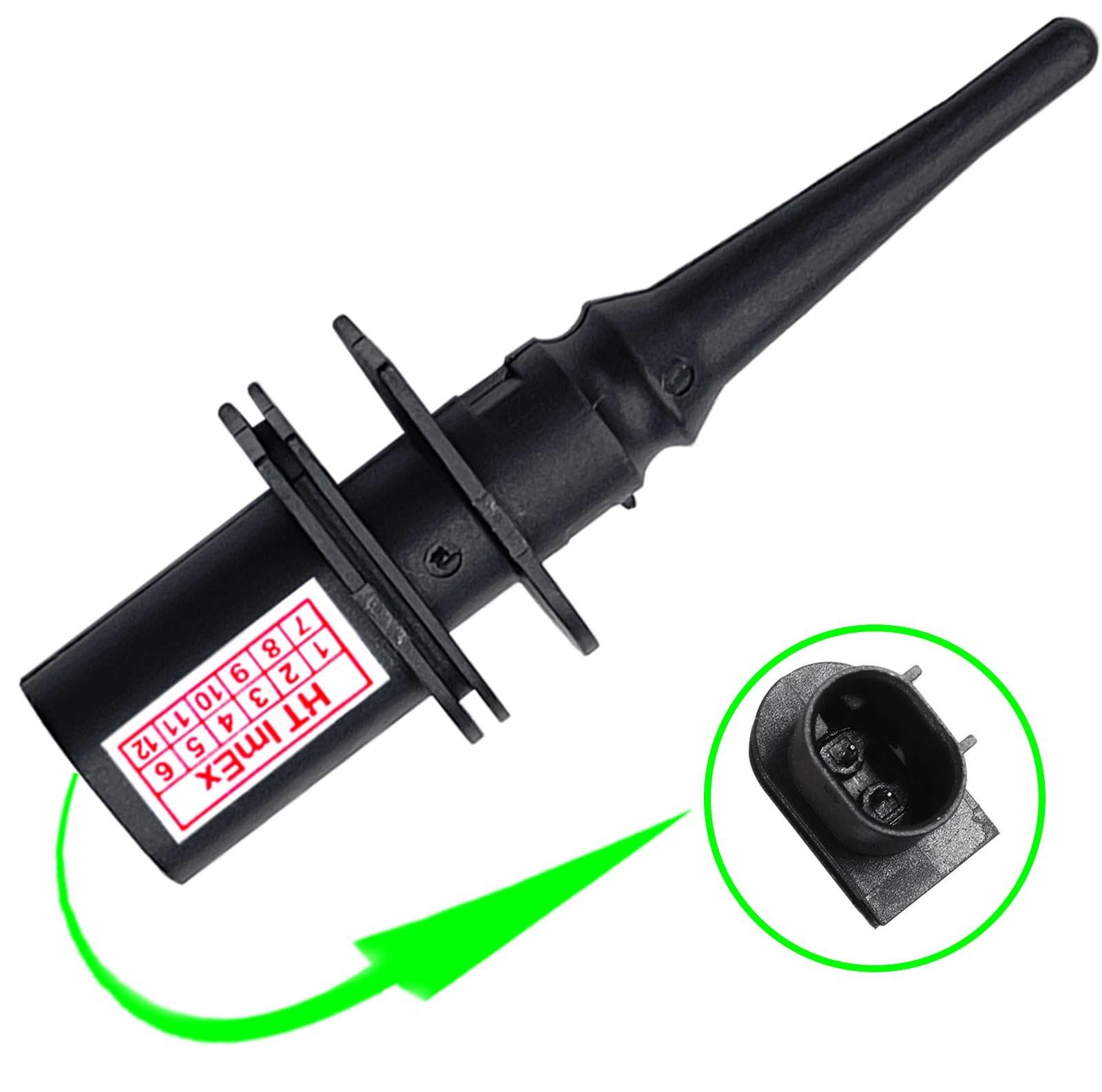 HT ImEx Außentemperatursensor Lufttemperatur Stecker kompatibel mit BMW F11 5er Serie Temperaturfühler Außen Ersatzteil