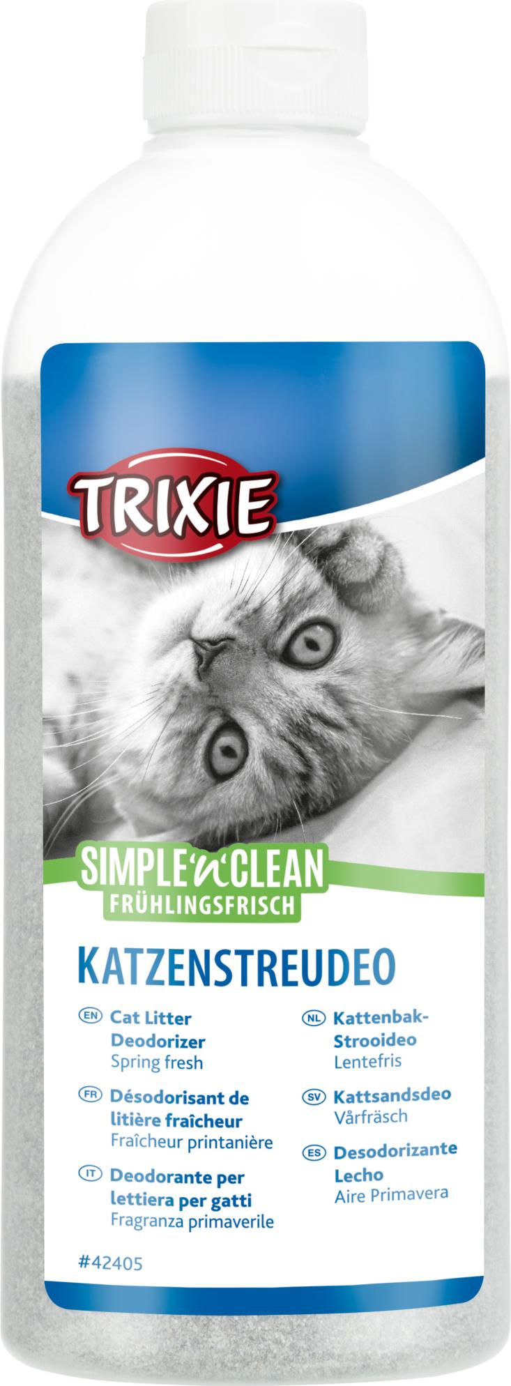 Trixie Fresh'n'Easy Katzenstreudeo, Frühlingsfrisch 750 g 42405