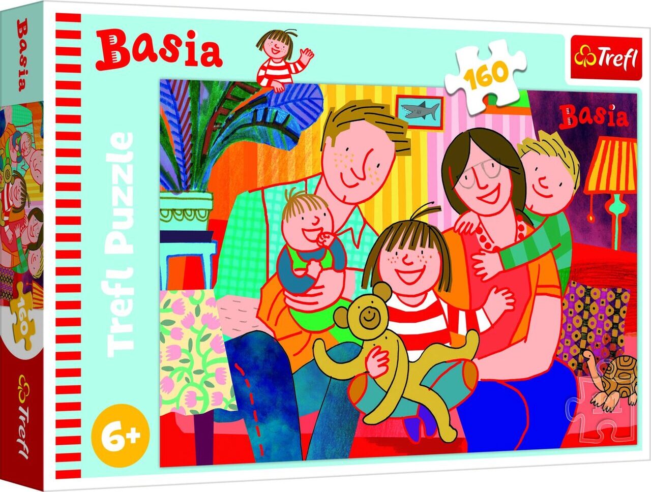 TREFL Puzzle Basia: Treffen Sie Basia 160 Teile WLP-Trefl-15409