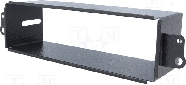 TNE 1x Radio-Einbaurahmen schwarz Rahmen für Radios 1 DIN 0 _1GH_RAM-40.097