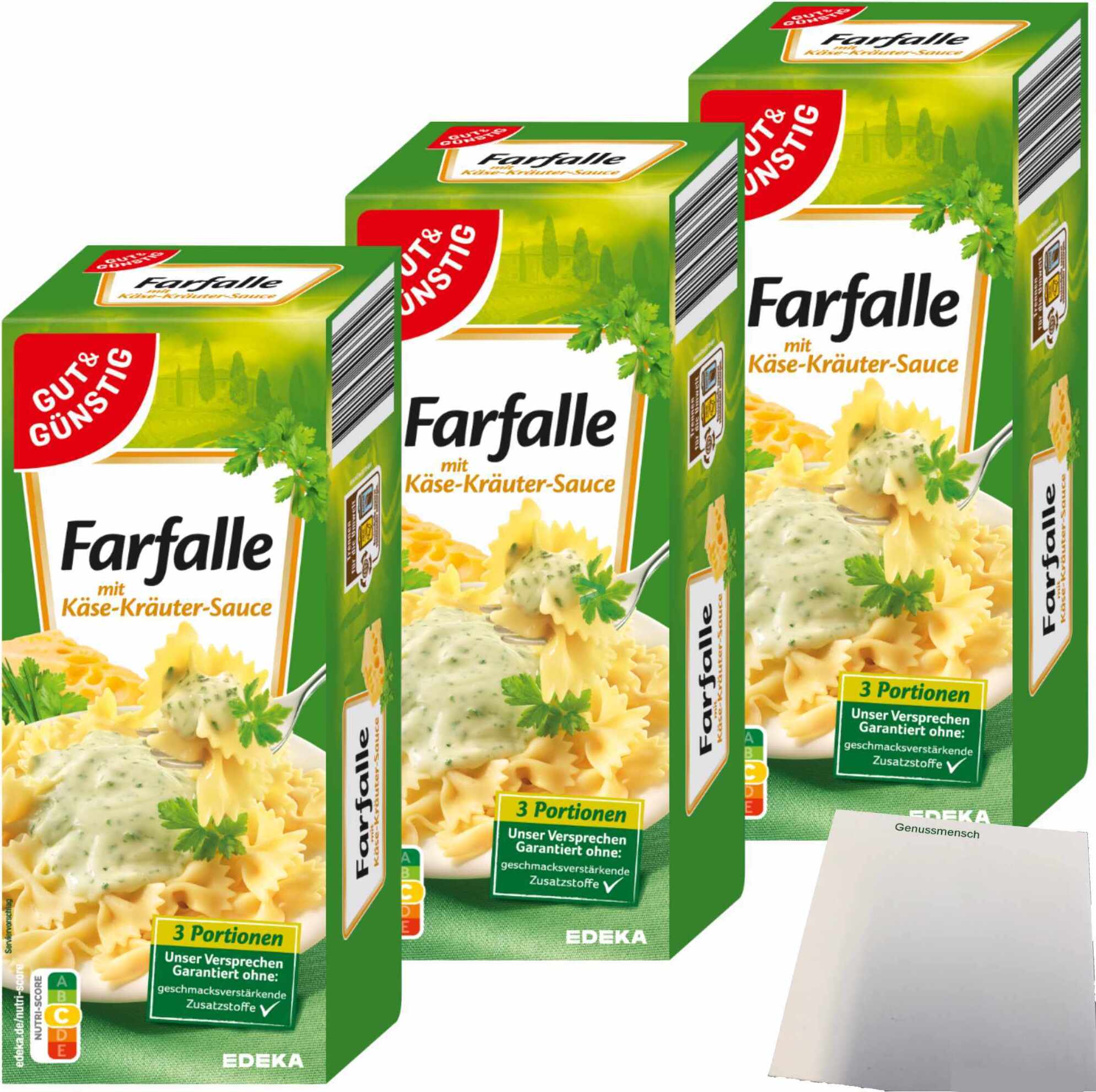 Gut&amp; Farfalle mit Käse-Kräuter-Sauce 3er Pack | Kaufland.de