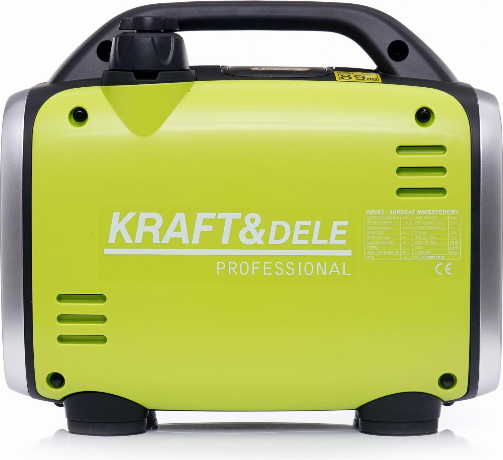 KRAFT&DELE Kraft & Dele Wechselrichter-Kraftwerk 1300W KD683