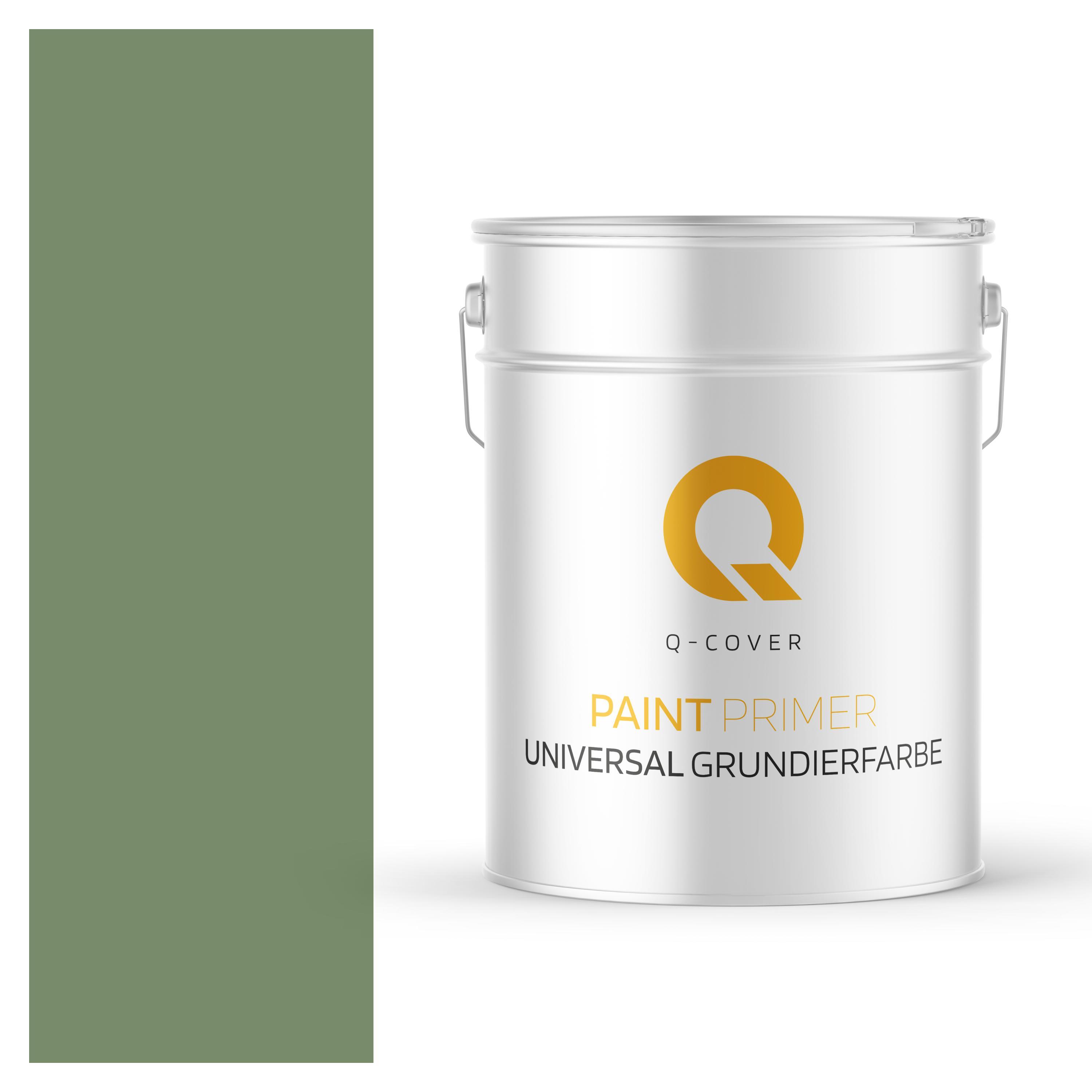 Q-Cover Grundierfarbe Grassgrün 10L | Universal Grundierung für Innen & Außen | Acrylatdispersion