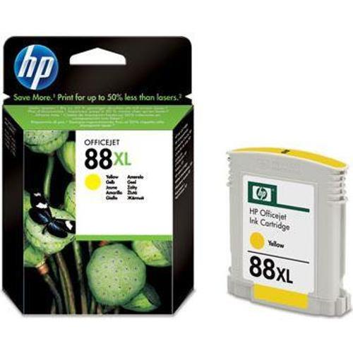 HP C9388AE 88 Žltá atramentová kazeta, 860 strán ISO IEC 24711, kapacita 10 ml pre HP OfficeJet K 550 8600