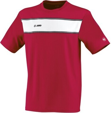 Jako Player Kinder T-Shirt rot/weiß 6168-01