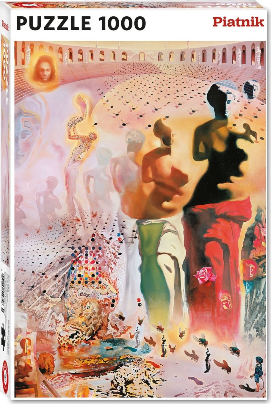 Piatnik Salvador Dali: Der Halluzinogene – Puzzle, 1000 Teile, Kunstmotiv 554346