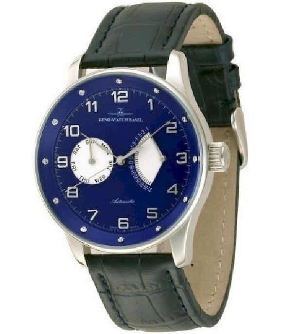 Zeno-Watch - Náramkové hodinky - Pánske - Chrono - X-Large Retro - P592-Dia-g4