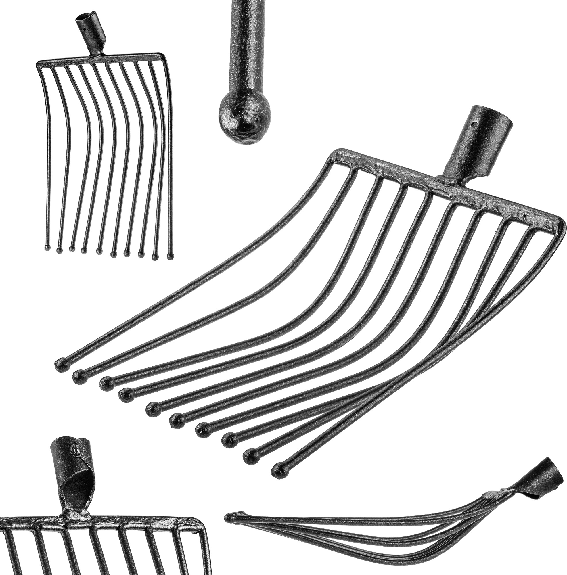 Forcone Per Patate KADAX Con Manico Lungo - Attrezzo Robusto Per Giardinaggio E Agricoltura - Foto 8