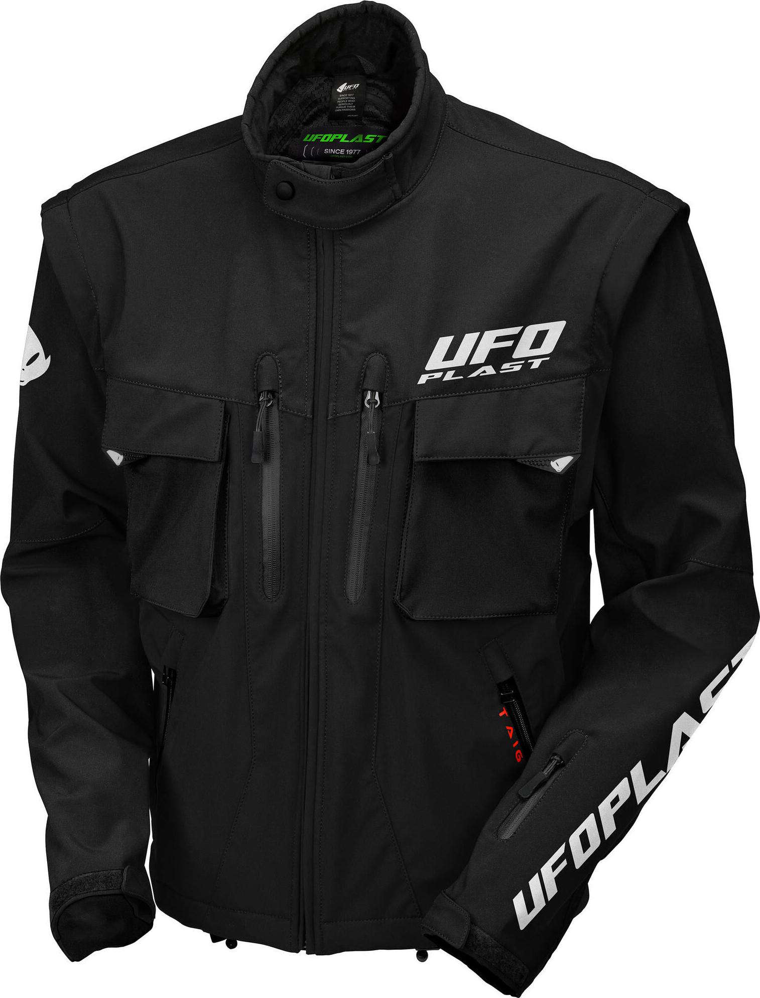 Ufo Plast Taiga Jacke Enduro Jacke UFO Schwarz Gr. m