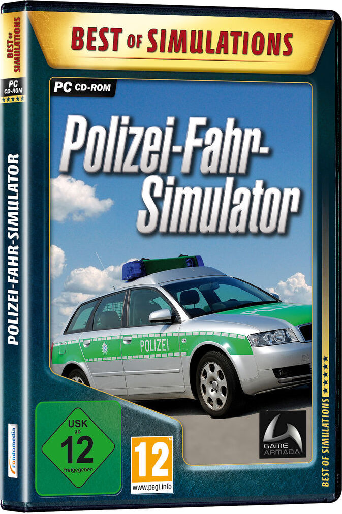 rondomedia Polizei-Fahr-Simulator (Best of Simulations) 72001