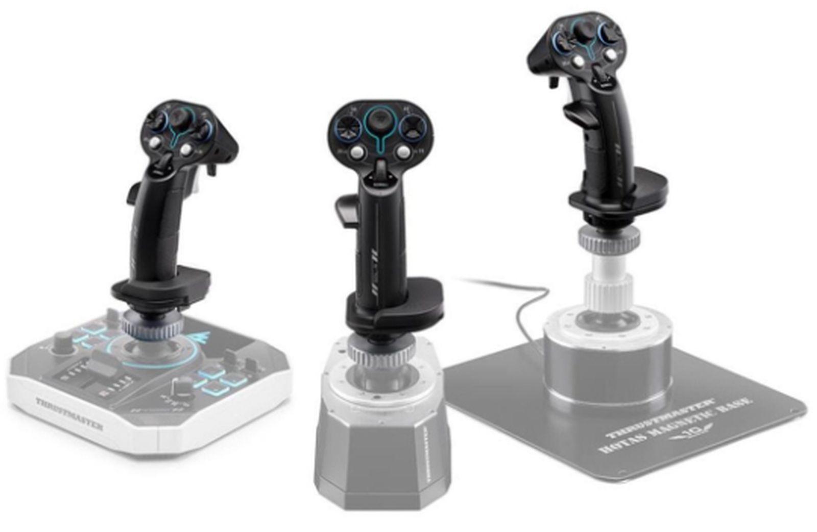 Thrustmaster Sol-R 3 AVA Add-On Grip, Letecký pákový ovládač, PC, Analógový/digitálny, Kábel, USB, USB Typ-C