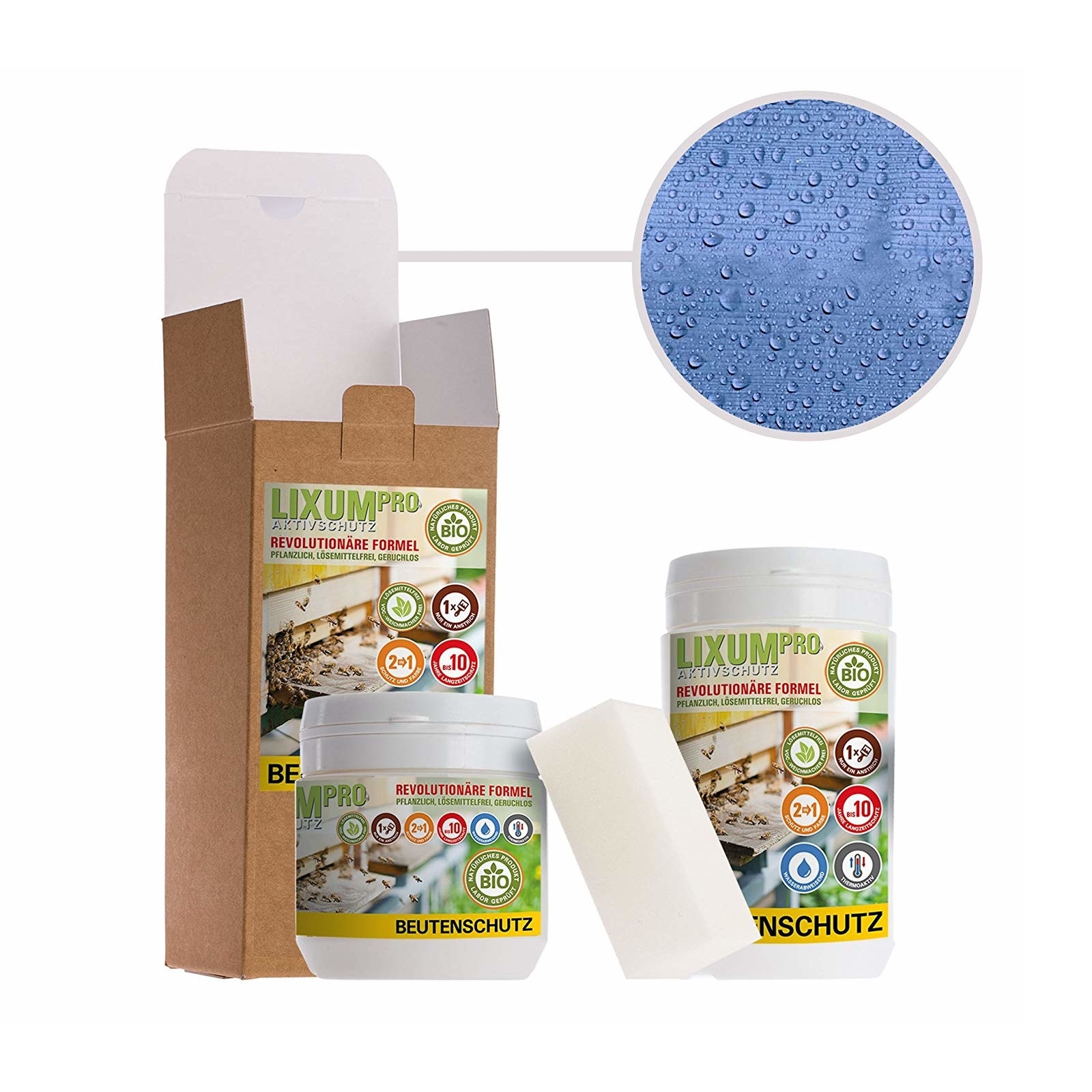 Lixum Pro Beutenschutz Lasur - blau 200 ml 401070